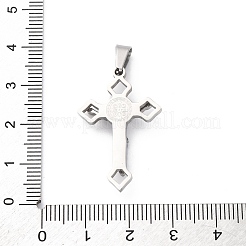 Pendentifs en acier inoxydable 304 anti-ternissement&nbsp;X-STAS-D087-02P-1
