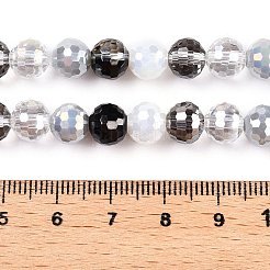 Abalorios de vidrio electrochapdo&nbsp;GLAA-Z006-01E
