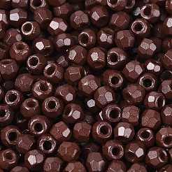 Perles de verre nacrées avec peinture à cuisson&nbsp;SEED-T007-21A-10