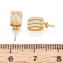 925 Sterling Silber Micro pave Zirkonia Anhänger Kautionen&nbsp;STER-N016-90G
