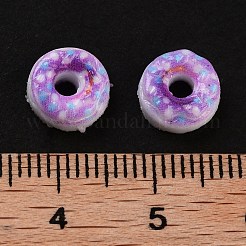 Cabochons décodés alimentaires imitation résine lumineuse&nbsp;RESI-K036-27D
