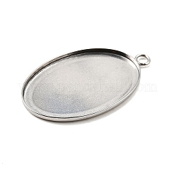 Cabochon pendenti in acciaio inossidabile 304 anti-ossidazione&nbsp;X-STAS-K148-03-01