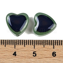 Perles d'ambiance en verre bicolores&nbsp;GLAA-Z007-10D