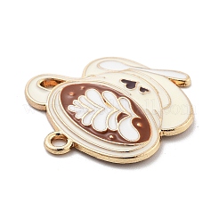 Pendente smaltati in lega&nbsp;ENAM-D060-05B-01