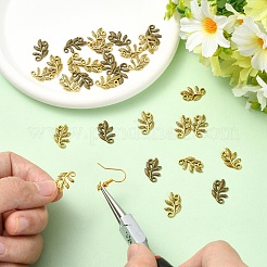 30 Stück 3 Farben tibetischen Stil Legierung Verbinder Charms&nbsp;FIND-YW0011-19