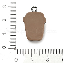 Undurchsichtige Harzanhänger&nbsp;RESI-G131-02A