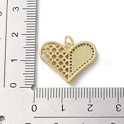 Pendentifs en laiton zircon cubique transparent&nbsp;KK-C045-01C-G