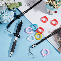 Verstellbares Anti-Verlust-Halsband aus Polyester für elektronische Zigaretten&nbsp;AJEW-GF0006-16