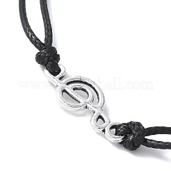 Koreanisch gewachsten Polyester Kordel Armbänder&nbsp;BJEW-JB11590-01
