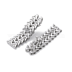 Orecchini in acciaio inossidabile 304 anti-ossidazione&nbsp;EJEW-Q0381-03P
