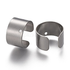 Boucles d'oreilles en acier inoxydable 304 résistant au ternissement&nbsp;STAS-P249-18P
