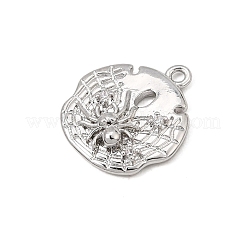 Pendentifs en laiton zircon cubique transparent&nbsp;CU-CBA3D76-11P