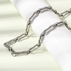 Set di gioielli con collana e bracciale a catena in acciaio inossidabile 304&nbsp;SJEW-L199-14P