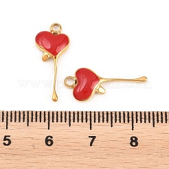304 Edelstahl-Emaille-Anhänger&nbsp;STAS-K293-31G-02
