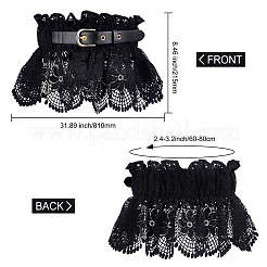Ceintures corset élastiques larges en polyester&nbsp;AJEW-WH0248-30A