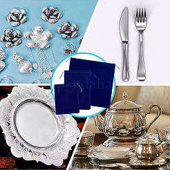 12 Stück 3 Stile Samt-Geschenkbeutel mit Kordelzug für Schmuck&nbsp;TP-GA0001-01