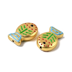 Peinture cuite perles d'émail en verre&nbsp;GLAA-B035-01B