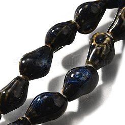 Perles en porcelaine manuelles&nbsp;PORC-S002-01A