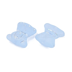 Perles en acrylique transparent mat&nbsp;OACR-P029-20B-04