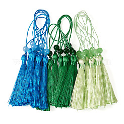 24pcs décorations de gland en polyester 3 couleurs&nbsp;OCOR-TADJ0007-01C