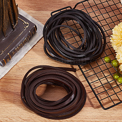 Cordon plat en cuir de vachette&nbsp;WL-GF0001-10A-03