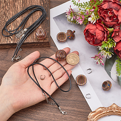 DIY-Set zur Herstellung einer Medaillonkette&nbsp;WOOD-SC0001-58B