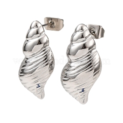 Pendientes de acero inoxidable 304 para mujer&nbsp;EJEW-F410-02P