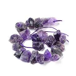 Natürlichen Amethyst Perlen Stränge&nbsp;G-I283-D04
