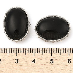Natürliche Obsidian Multi-Strang-Verbinder&nbsp;KK-M304-03P-01