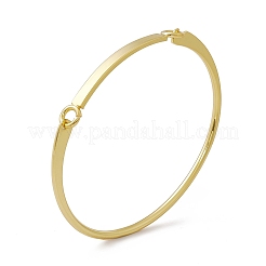 Bracelet à maillons en laiton plaqué en crémaillère pour femmes&nbsp;BJEW-M229-28G