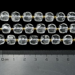 Natürlichem Quarz-Kristall-Perlen Stränge&nbsp;G-Q010-A27-01