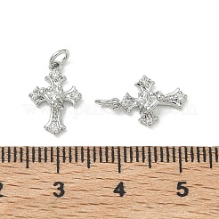 Shegrace Messing-Anhänger mit Mikropavé-Fassung aus Zirkonia&nbsp;XGRQ3D180-475P