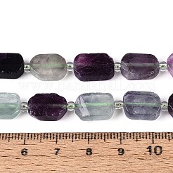 Fluorit natürlichen bunten Perlen Stränge&nbsp;G-T138-26A-12