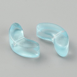 Perles de lampwork faites à la main transparentes&nbsp;LAMP-CJC0012-01G