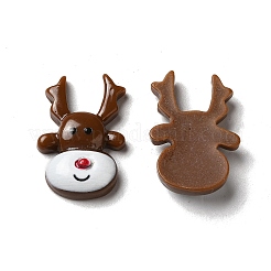 Weihnachtliche Cabochons aus undurchsichtigem Harz&nbsp;RESI-K019-26