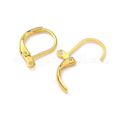 Ottone leverback orecchino ritrovamento&nbsp;KK-G557-36G