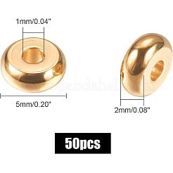 Perline distanziatrici in acciaio inossidabile 304&nbsp;STAS-UN0008-26G