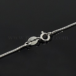 Collane in argento sterling placcato rodio anti-ossidazione 925&nbsp;STER-M034-40B