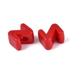Perles européennes en acrylique opaque&nbsp;OACR-M027-01Z-03
