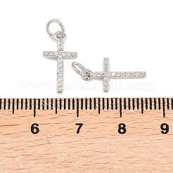 Ottone micro spianare pendenti zirconi&nbsp;KK-Z146-25P
