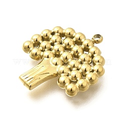Pendentifs en acier inoxydable 304 avec placage ionique (IP)&nbsp;STAS-C115-01C-G