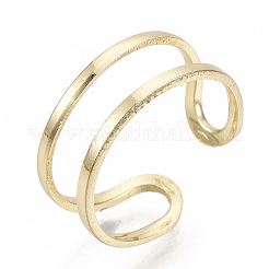 Bagues de manchette en laiton&nbsp;RJEW-N030-003-NF