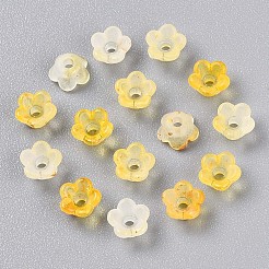 Gefrostet transparent Acrylperlen&nbsp;OACR-N137-72G