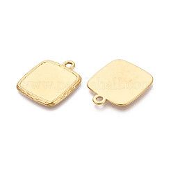 Cabochon-Fassungen für Anhänger aus Edelstahl 304&nbsp;STAS-N108-74G
