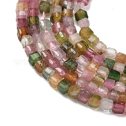 Fili di perle di tormalina multicolore naturale&nbsp;GG-CBA5A1A-B09-02