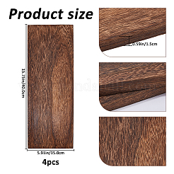 4 Stück Wandhalter aus Holz&nbsp;AJEW-FH0007-79A