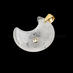 Naturquarz Kristall Anhänger&nbsp;G-A297-02G-12