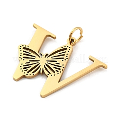 Pendentifs en acier inoxydable avec placage ionique (IP) 201&nbsp;STAS-N103-184G-W