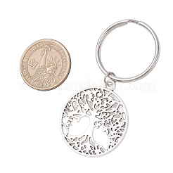 Porte-clés pendentif en alliage de style tibétain&nbsp;KEYC-JKC01352