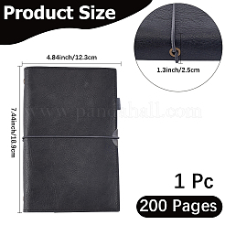 Tagebuch aus Kunstleder&nbsp;AJEW-WH20018-300A-02